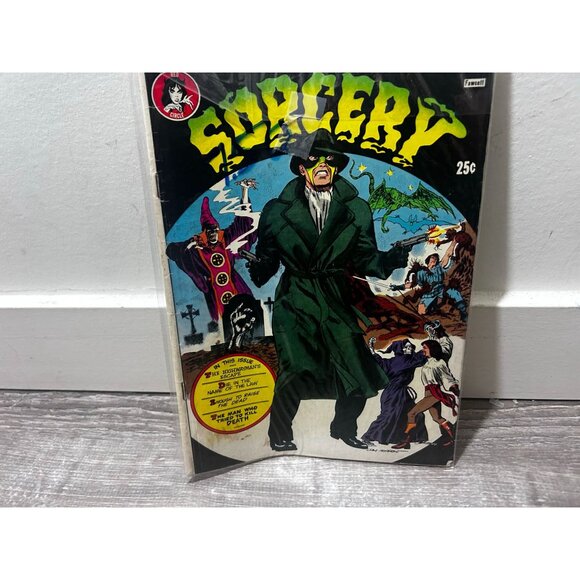 Red Circle Sorcery #8 Red Circle Group Comic Book Paperback 1974 - Picture 3 of 8